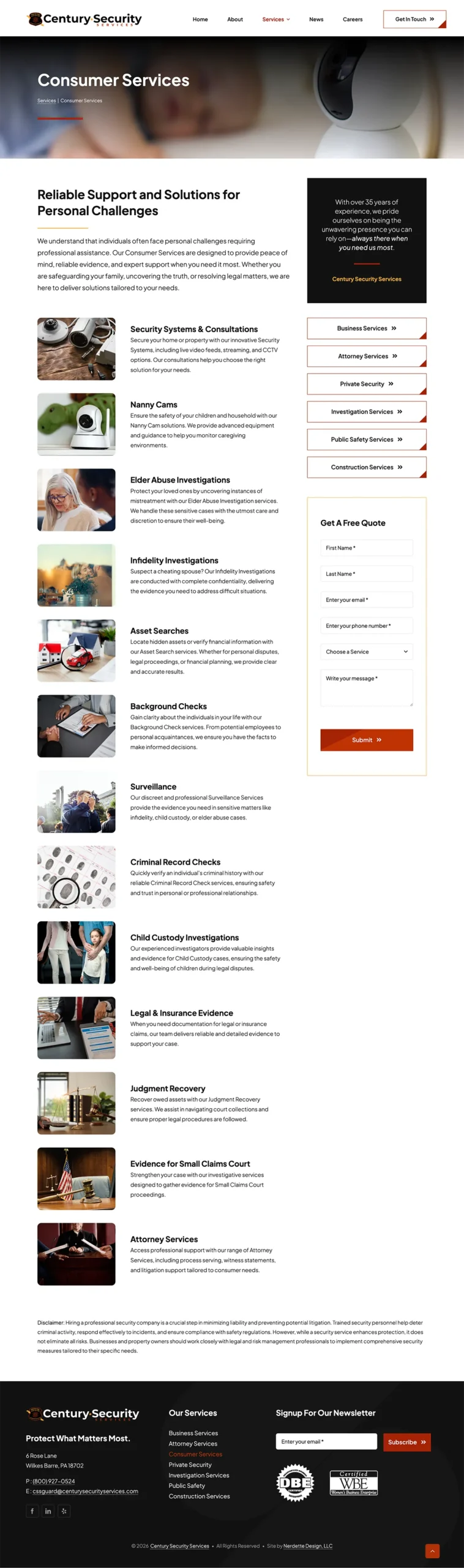 Century Consumer Services