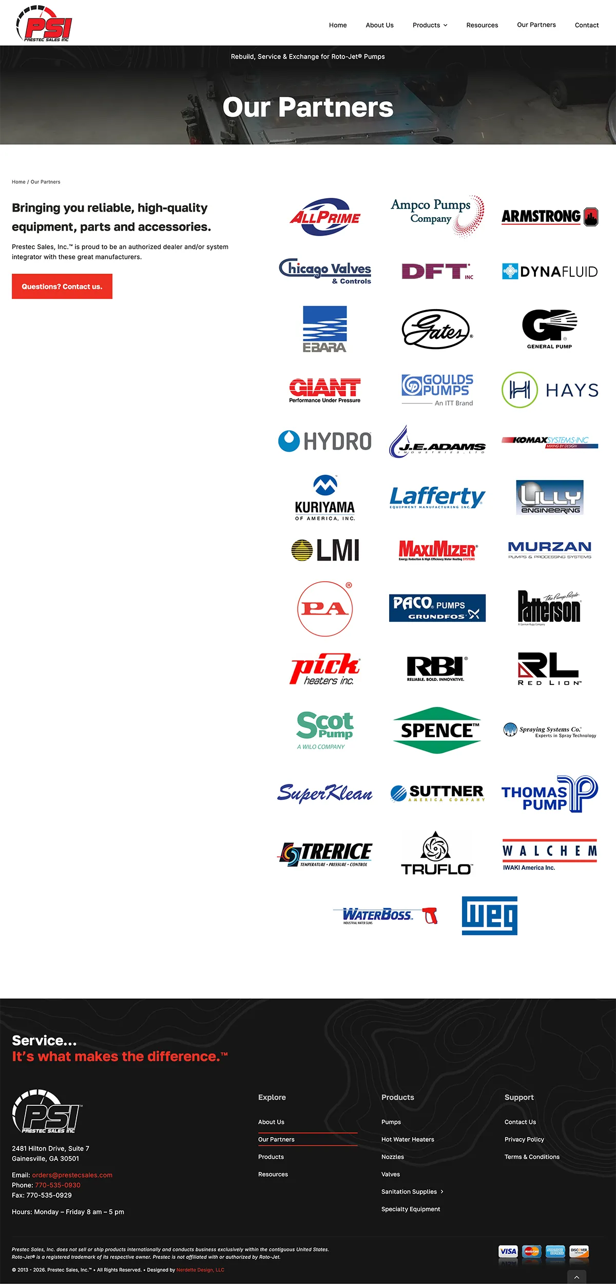 Prestec Our Partners