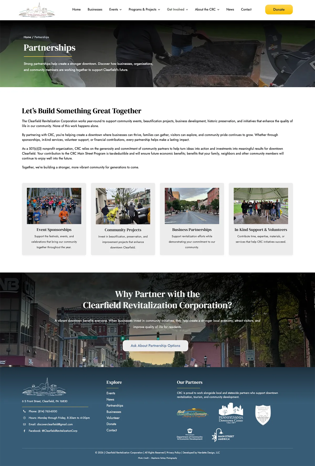 Partner With CRC